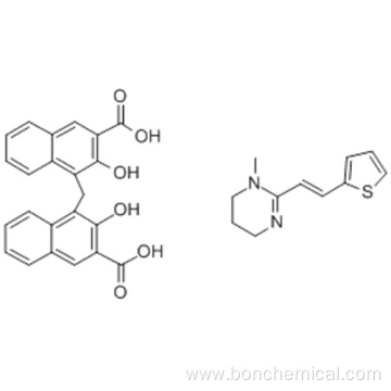 Pyrimidine,1,4,5,6-tetrahydro-1-methyl-2-[(1E)-2-(2-thienyl)ethenyl]- CAS 15686-83-6